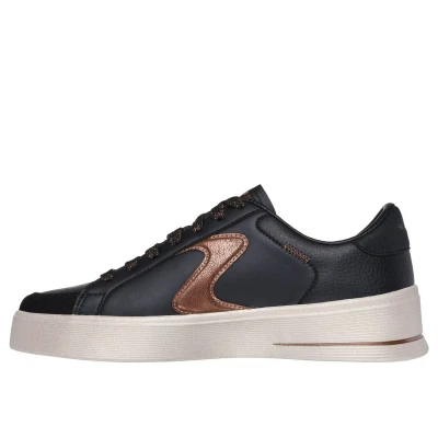 Skechers Hiland Quite Chic black/brown dámské tenisky