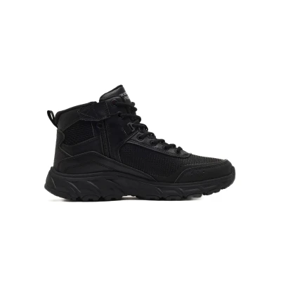 Skechers Hillcrest 2.0 WR M black/black pánské zimní boty