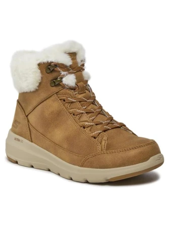 Skechers On-The-Go Glacial Ultra Cozyly chestnut dámské zimní boty