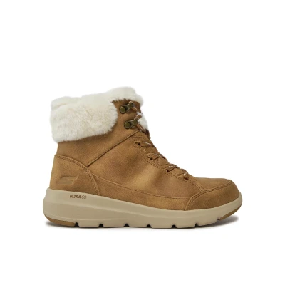 Skechers On-The-Go Glacial Ultra Cozyly chestnut dámské zimní boty