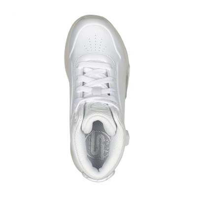 Skechers S Lights Remix white dětské tenisky