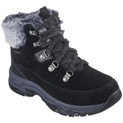 Skechers Trego Snow Worries W black/black dámské zimní boty