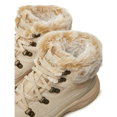 Skechers Trego Snow Worries W natural dámské zimní boty