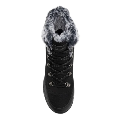 Skechers Trego Stormie WP W black/black dámské zimní boty