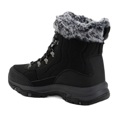 Skechers Trego Stormie WP W black/black dámské zimní boty