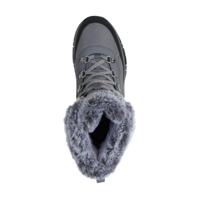 Skechers Trego Stormie WP W charcoal/black dámské zimní boty