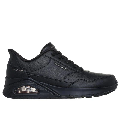 Skechers Uno Banksia Luxe Slip-Ins W black/black dámské tenisky