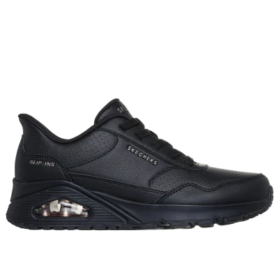 Skechers Uno Banksia Luxe Slip-Ins W black/black dámské tenisky