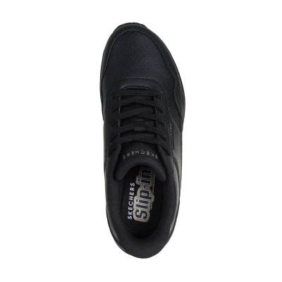 Skechers Uno Banksia Luxe Slip-Ins W black/black dámské tenisky