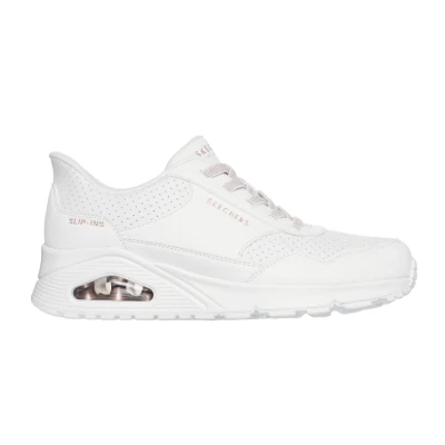 Skechers Uno Banksia Luxe Slip-Ins W white dámské tenisky