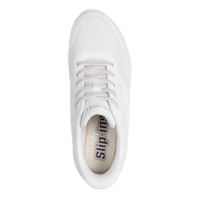 Skechers Uno Banksia Luxe Slip-Ins W white dámské tenisky
