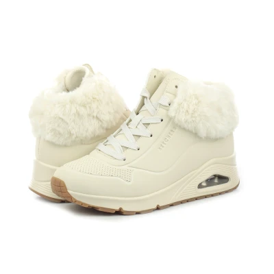 Skechers Uno Fall Air natural dětské zimní boty