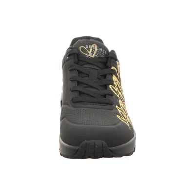 Skechers Uno Golden Heart black/gold dámské tenisky