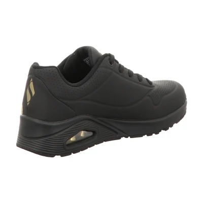 Skechers Uno Golden Heart black/gold dámské tenisky