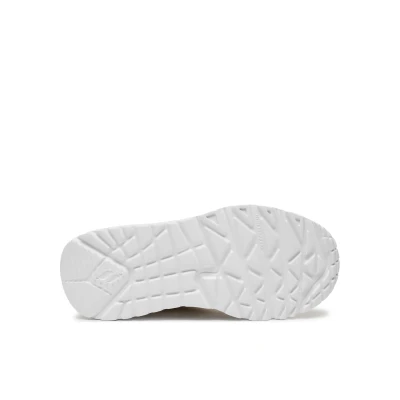 Skechers Uno Lite Comfurt Collar natural dětské zimní boty