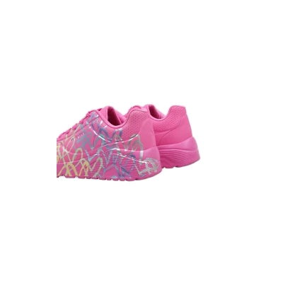 Skechers Uno Lite Metallic Joy Jr hot pink dětské tenisky