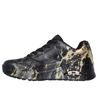 Skechers Uno Marbel Marvel W black/print dámské tenisky
