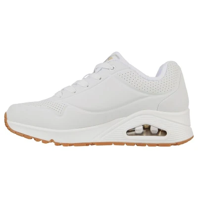 Skechers Uno Metallic Love W white/gold dámské tenisky