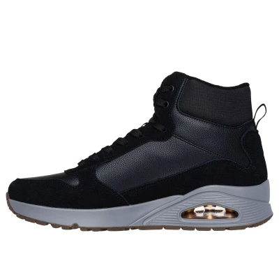 Skechers Uno Mid Sneaker black pánské zimní boty