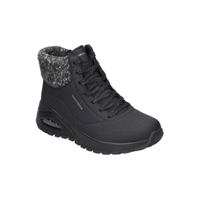 Skechers Uno Rugged Darling Daze black/black dámské zimní boty