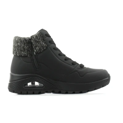 Skechers Uno Rugged Darling Daze black/black dámské zimní boty