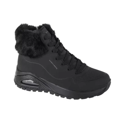 Skechers Uno Rugged Fall Air W black dámské zimní boty