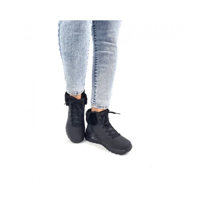 Skechers Uno Rugged Fall Air W black dámské zimní boty