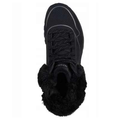 Skechers Uno Rugged Zip Up black/black dámské zimní boty
