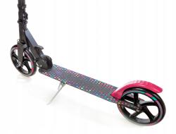 Raven Dots black 200 mm skládací koloběžka s ruční brzdou