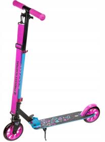 Raven Elena black 145mm skládací koloběžka + led kolečka