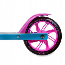 Raven Elena black 145mm skládací koloběžka + led kolečka