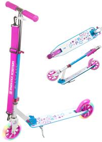 Raven Elena white 145mm dětská koloběžka - LED kolečka