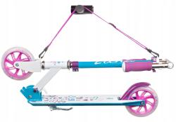 Raven Elena white 145mm dětská koloběžka - LED kolečka