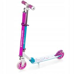 Raven Elena white 145mm dětská koloběžka - LED kolečka