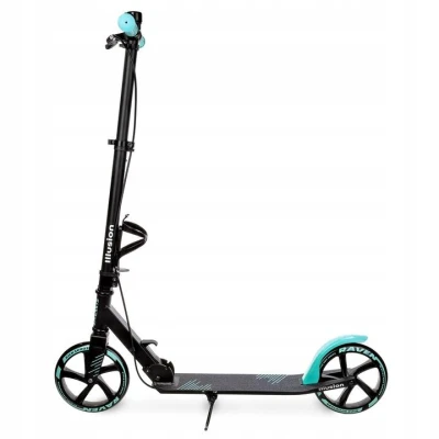 Raven Illusion mint 200mm skládací koloběžka s ruční brzdou