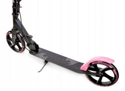 Raven Illusion pink 200mm skládací koloběžka s ruční brzdou
