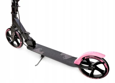 Raven Illusion pink 200mm skládací koloběžka s ruční brzdou