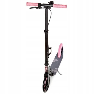 Raven Illusion pink 200mm skládací koloběžka s ruční brzdou