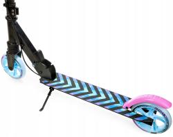 Raven Pastelle BLACK/PINK 145 mm koloběžka s ruční brzdou a odpružením