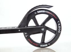 Raven Straight black 200 mm skládací koloběžka s ruční brzdou