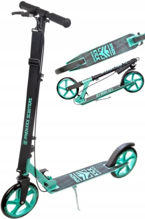 Raven Straight mint 200 mm skládací koloběžka s ruční brzdou