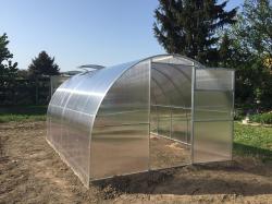 Skleník zahradní GARANT 4x3 m oblouk, polykarbonát Skleník zahradní GARANT 4x3 m oblouk, polykarbonát
