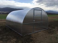 Skleník zahradní GARANT 4x3 m oblouk, polykarbonát
