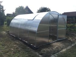 Skleník zahradní GARANT 4x3 m oblouk, polykarbonát
