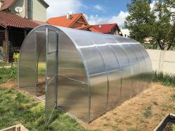 Skleník zahradní GARANT 4x3 m oblouk, polykarbonát