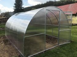 Skleník zahradní GULLIVER 4x3 m oblouk, polykarbonát Skleník zahradní GULLIVER 4x3 m oblouk, polykarbonát