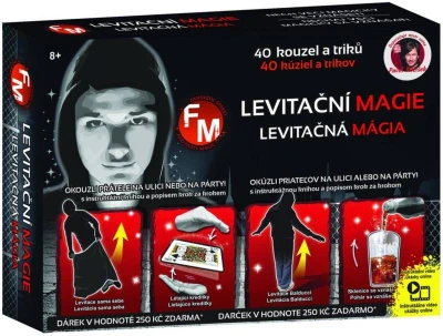 Škola kouzel Levitační magie 40 triků + dárek v hodnotě 250Kč Škola kouzel Levitační magie 40 triků + dárek v hodnotě 250Kč