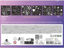 Škrábací obrázky Gábinin kouzelný domek set 6ks s nástrojem