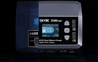 SkyRC S100neo AC/DC inteligentní nabíječka