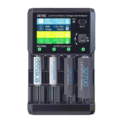 SkyRC MC5000 černá USB-C nabíječka a analyzátor baterií